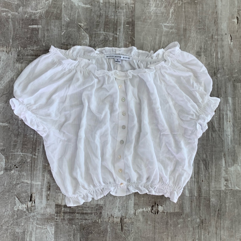 Lightweight cottage core blouse